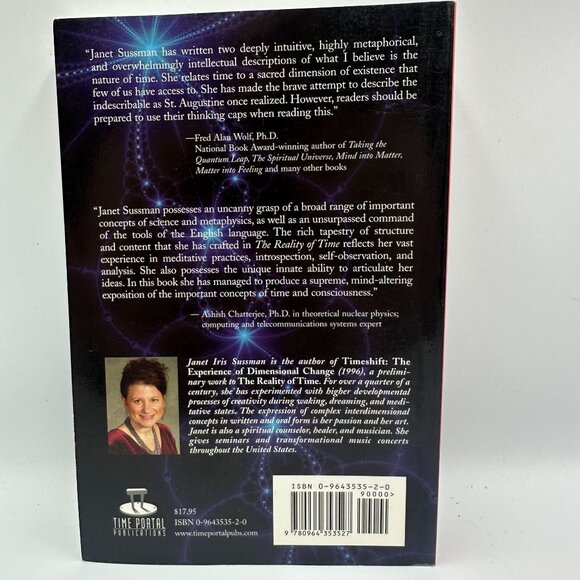 The Reality Of Time Janet Iris Sussman 2005 Paperback Philosophical Science - Picture 2 of 3